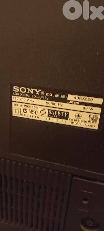 tv sony 40 inch 1