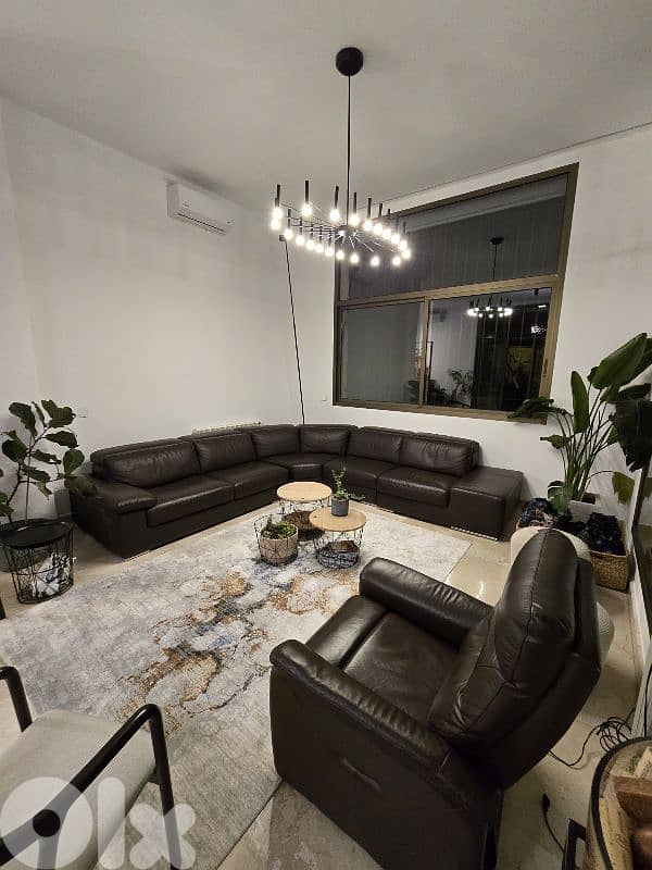 for sale corner couch & recliner 2