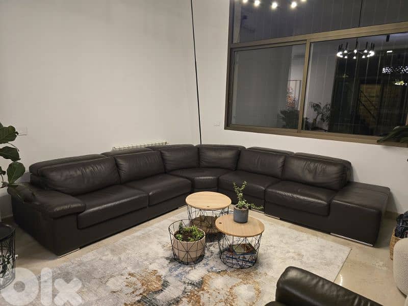 for sale corner couch & recliner 3