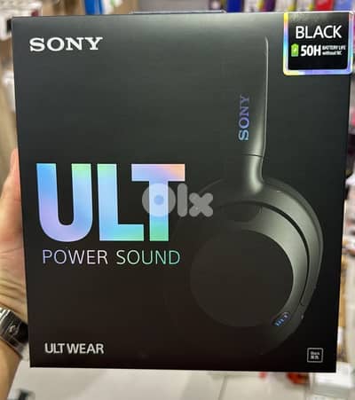 Sony Wh-Ult-900 Wireless Over-Ear Noise-Canceling Headphones black