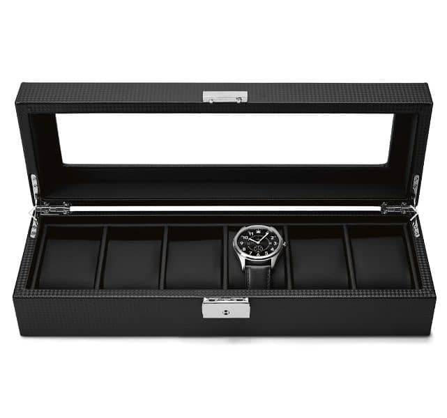 Orioles Watch BoxMini Black Faux Leather/ 4$ delivery 8
