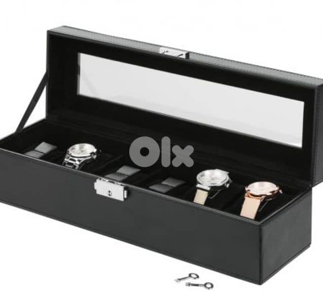 Orioles Watch BoxMini Black Faux Leather/ 4$ delivery 15