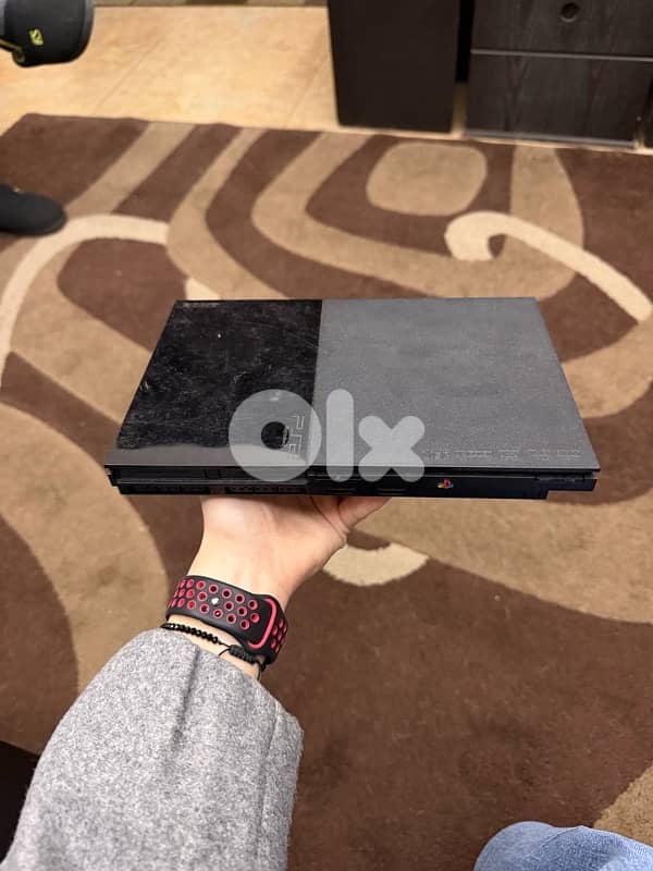 Playstation 2 with Proracing wheel 7