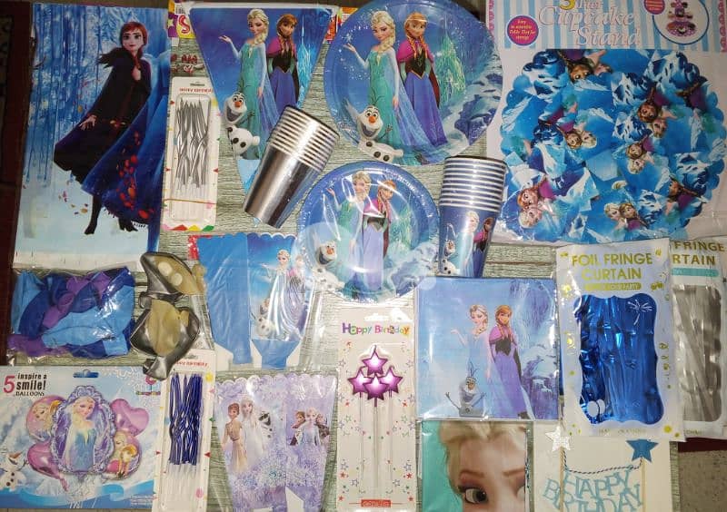 Frozen birthday decoration 1