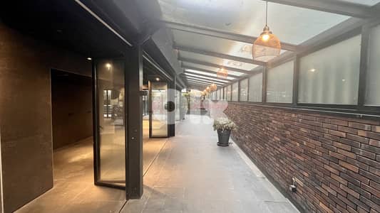 SHOWROOM-RESTAURANT FOR RENT - BADARO BEIRUT  صالة-مطعم للايجار بدارو