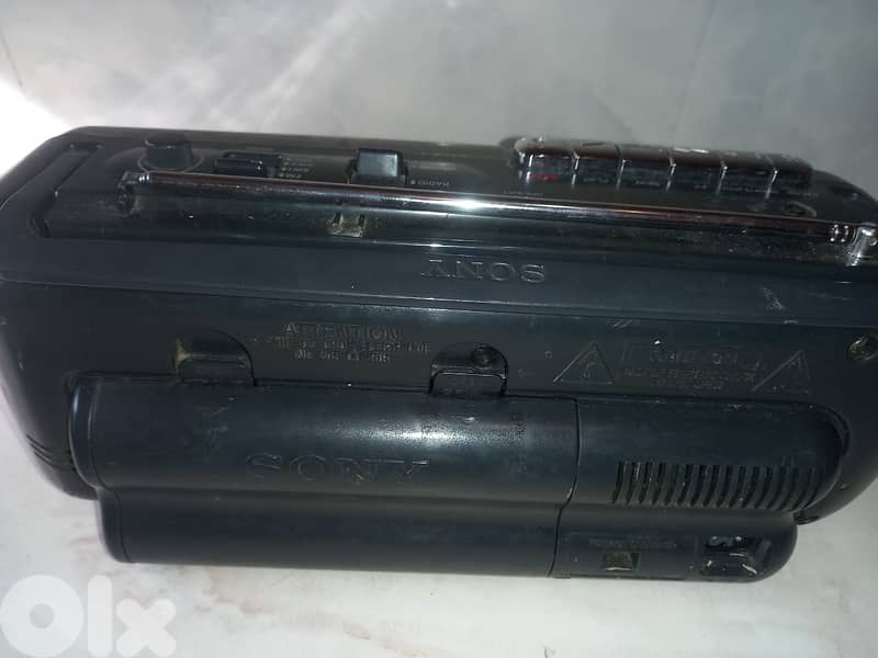 Sony portable Radio cassette 2