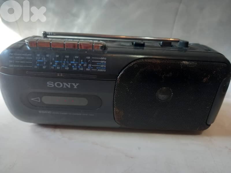 Sony portable Radio cassette 1