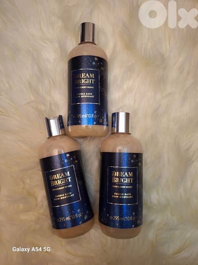 body shampoo and body cream