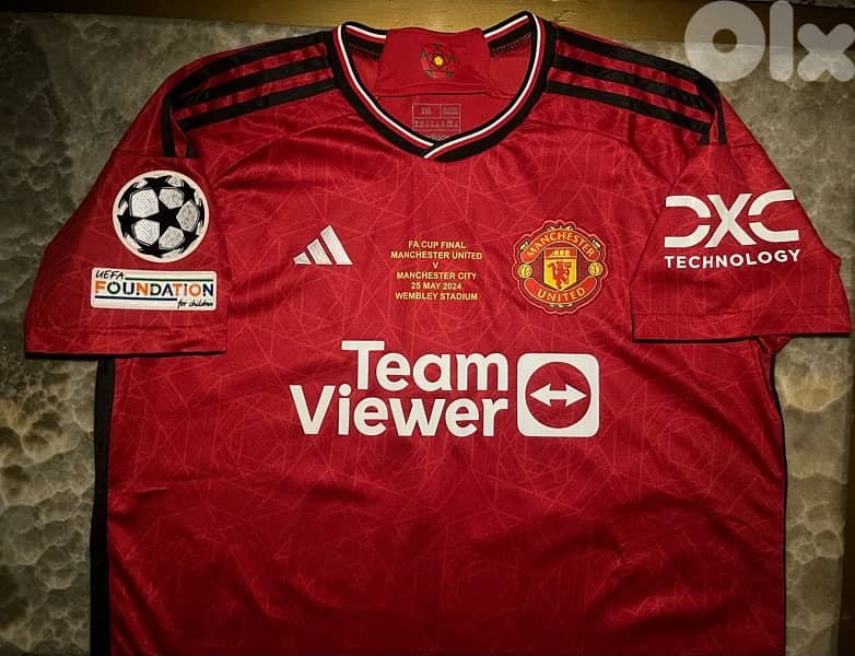 manchester united 2024 the final jersey bruno fernandes 8 1