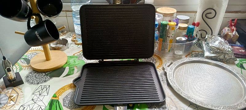 double sided grill pan 2