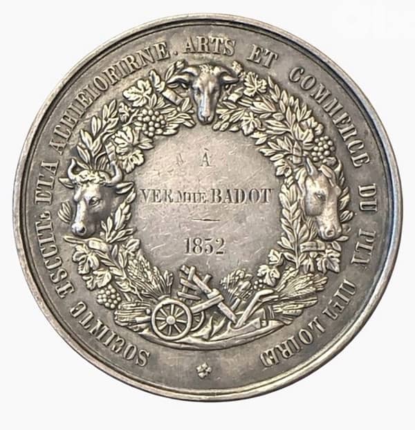 olivier de serres silver coin 1