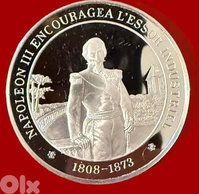 Napoleon neuveu silver coin