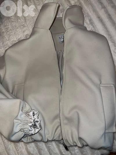 bomber jacket zara cut