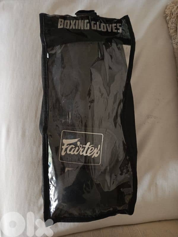 Fairtex boxing gloves. 1