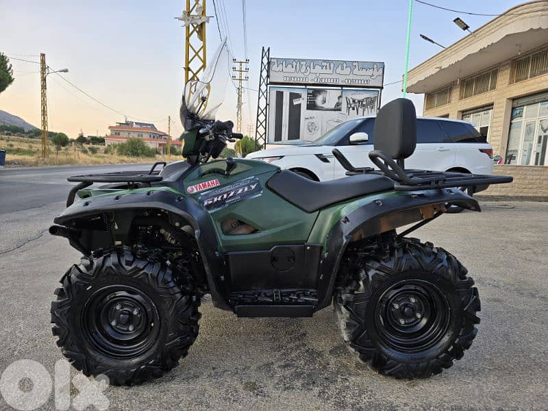 2016 Yamaha Grizzly 700cc  4X4 7