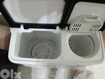 غسالة حوضين ١٠ كج ماركة جنرال بعدا جديدة