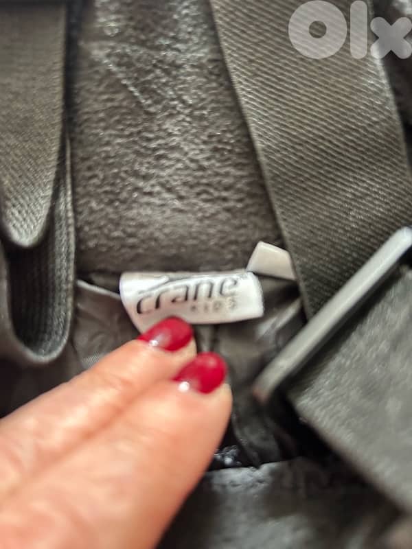 Black Kids Ski Pants - crane 2