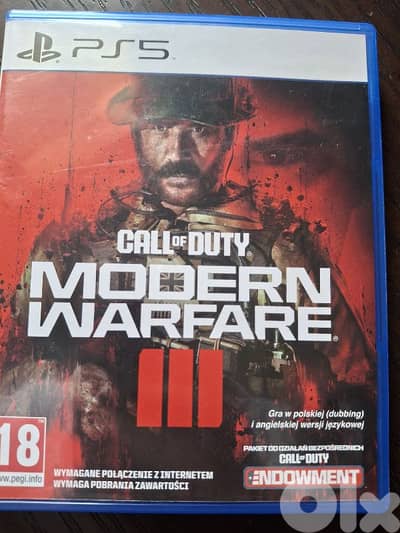 PS5 GAMES CALL OF DUTY MW3
