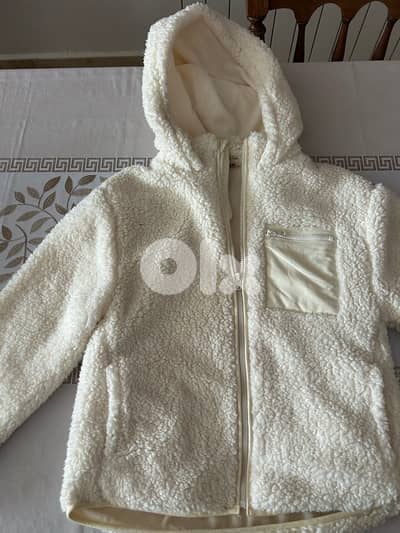 Zara kids Fleece off white  size 11-12  152 cm