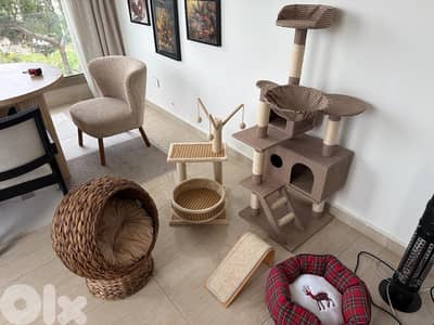 Cat tree cat bed cat scratcher package