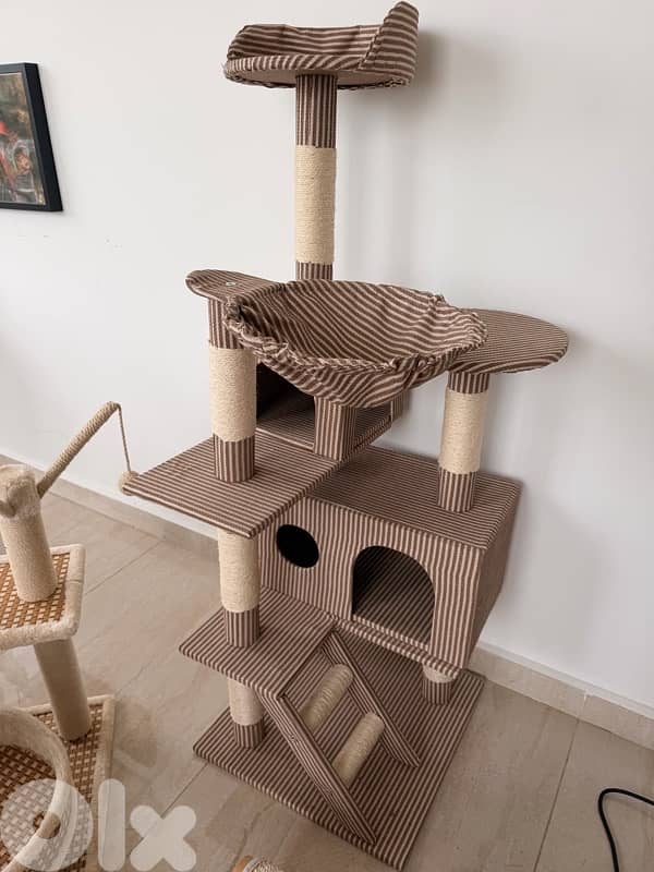 Cat tree cat bed cat scratcher package 3