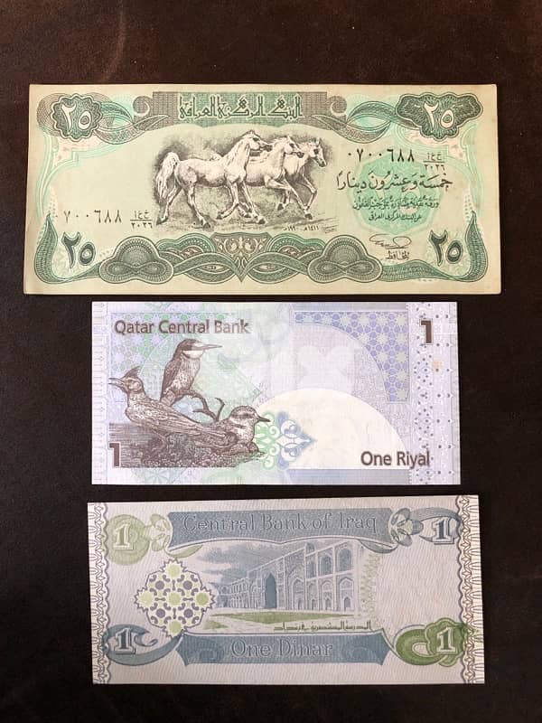3 UNC banknotes 1