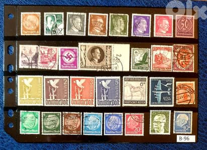 Germany Reich Nazi 30 stamps Lot# B-96