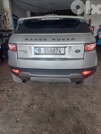 Land Rover Evoque 2012