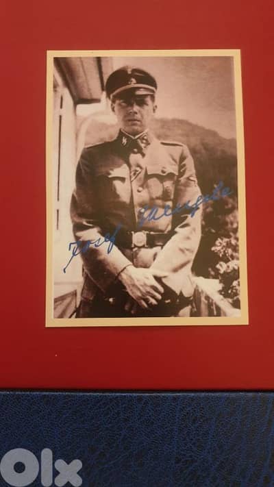 Germany Reich Nazi Josef Mengele  reproduction card