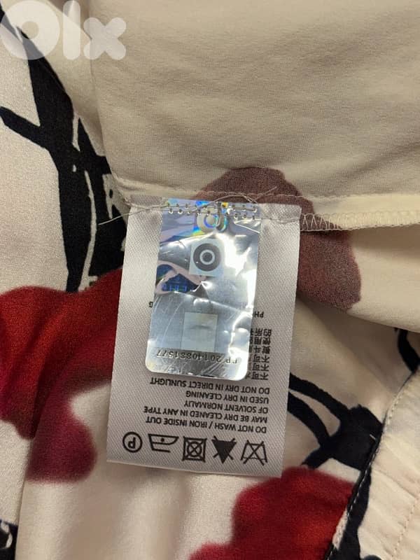 Philip Plein WHITE ROSE PRINT BACK SLIT JUMPSUIT 8