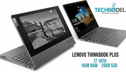 Lenovo ThinkBook Plus dual-screen i7 laptop