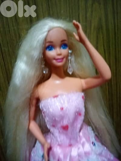 Barbie DANCE N TWIRL Mattel194 rare long hair wearing+shoes Great doll