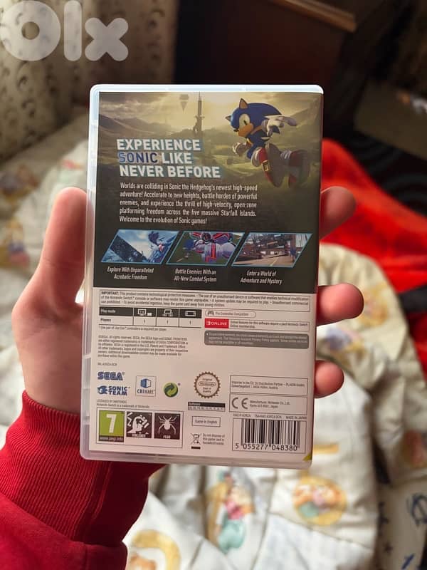 Sonic Frontiers Nintendo Switch Game 1