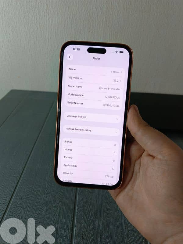 iphone 14 Pro Max 256gb 4