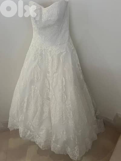 wedding dress from pronovias