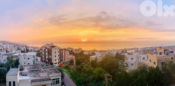 SEA VIEW / FULLY FURNISHED IN JBEIL / 2 BEDS , JBR-259