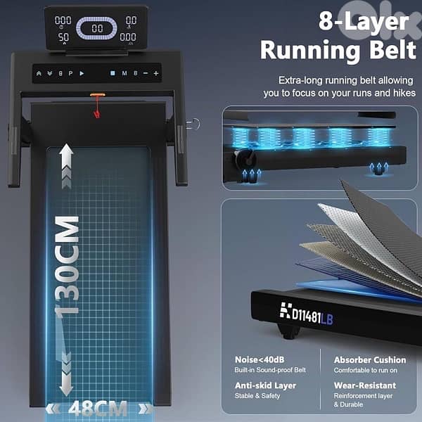 treadmills , portable 9