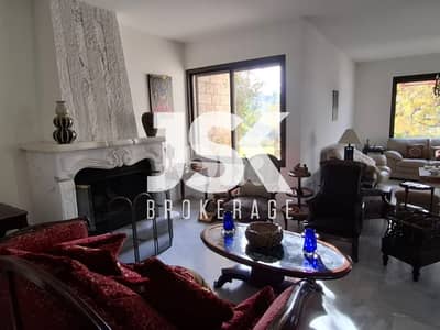 L20356 -Spacious Apartment With Terrace And Garden For Sale in Baabdat