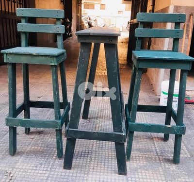 Garden table and chairs