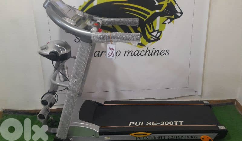 treadmill 2.25 hp , vibration message, 5