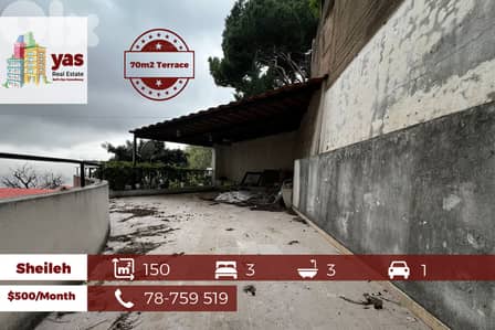 Sheileh 150m2 | 70m2 Terrace | Well Maintained | Rent | KS |