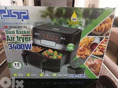 قلاية هوائية مزدوجة DSP