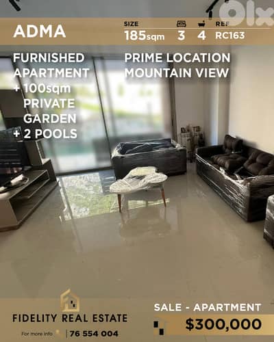 Apartment for sale in Adma RC163 شقة للبيع في أدما