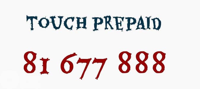 81 677888 touch recharge for sale not used