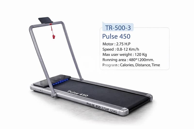 Pulse 450 Folding Treadmill 2.75HP 3