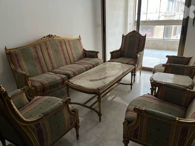 صالون مع غرفة سفرة مستعمل للبيع