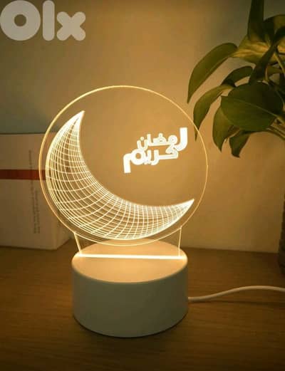 New Festival 3D Moon Light Ramadan Decoration