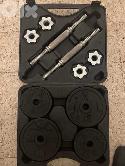 Dumbells set