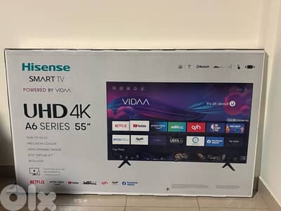 Hisense 55” 4K Smart TV – Like New, Full Accessories