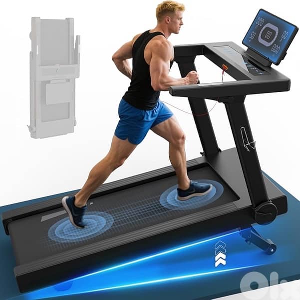 Treadmills, Foldable Treadmill with 20% Auto Incline 2